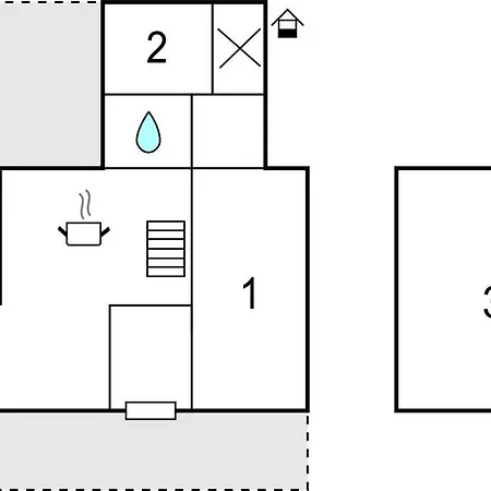3 Bedroom Beautiful In 別荘 ノーポ